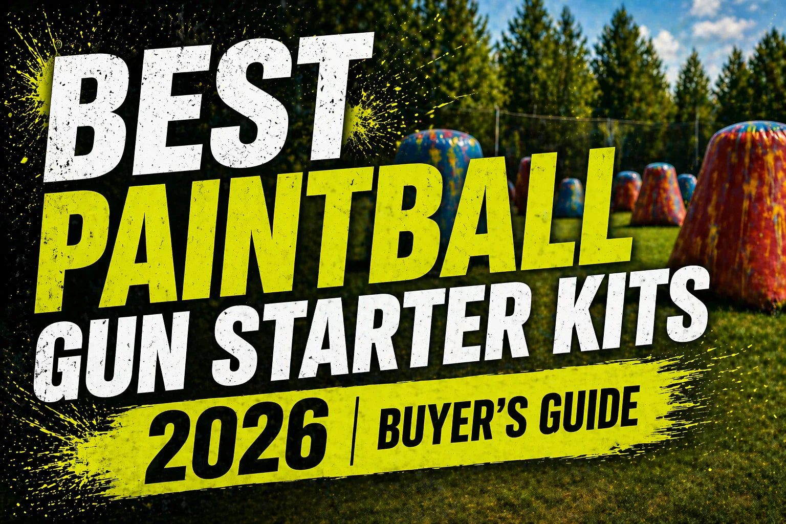 Best Paintball Gun Starter Kits (2026 Guide)