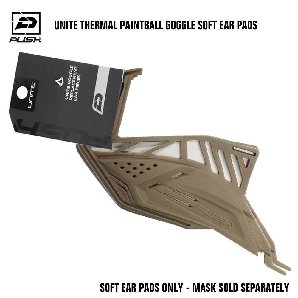 Push Unite Paintball Mask Goggle Soft Ear Pads - PaintballDeals.com