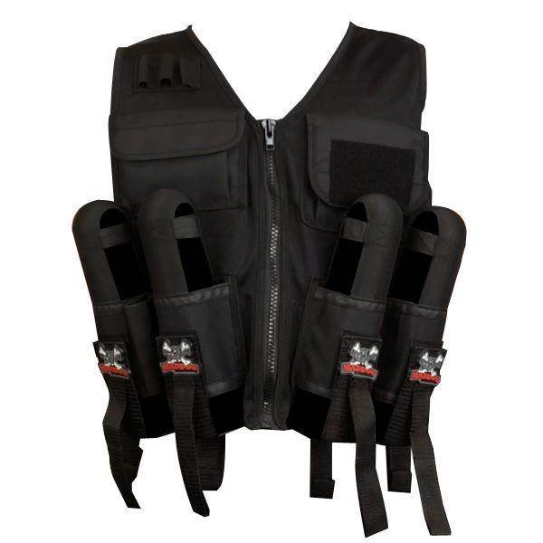 Maddog Lightweight Paintball Sport Vest - Black