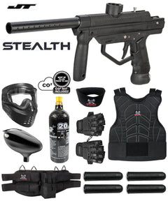 Maddog JT Stealth Tactical Protective CO2 Paintball Gun Marker Starter Package JT Paintball