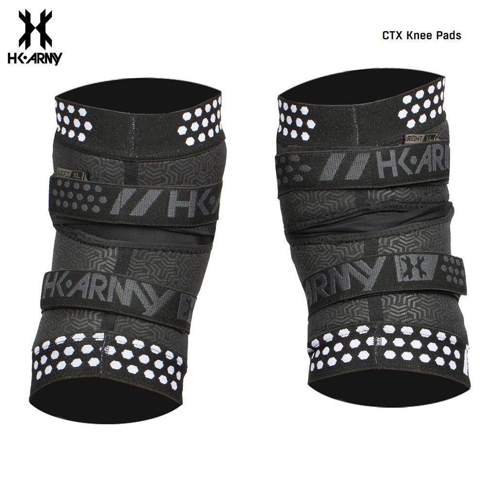 HK Army CTX Knee Pads – Performance Knee Protection Large size, knee pads, secure knee support, for diving and crawling, top view