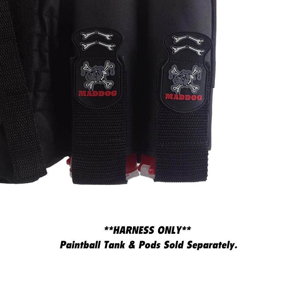 Maddog 4+1 Vertical Paintball Harness - PaintballDeals.com