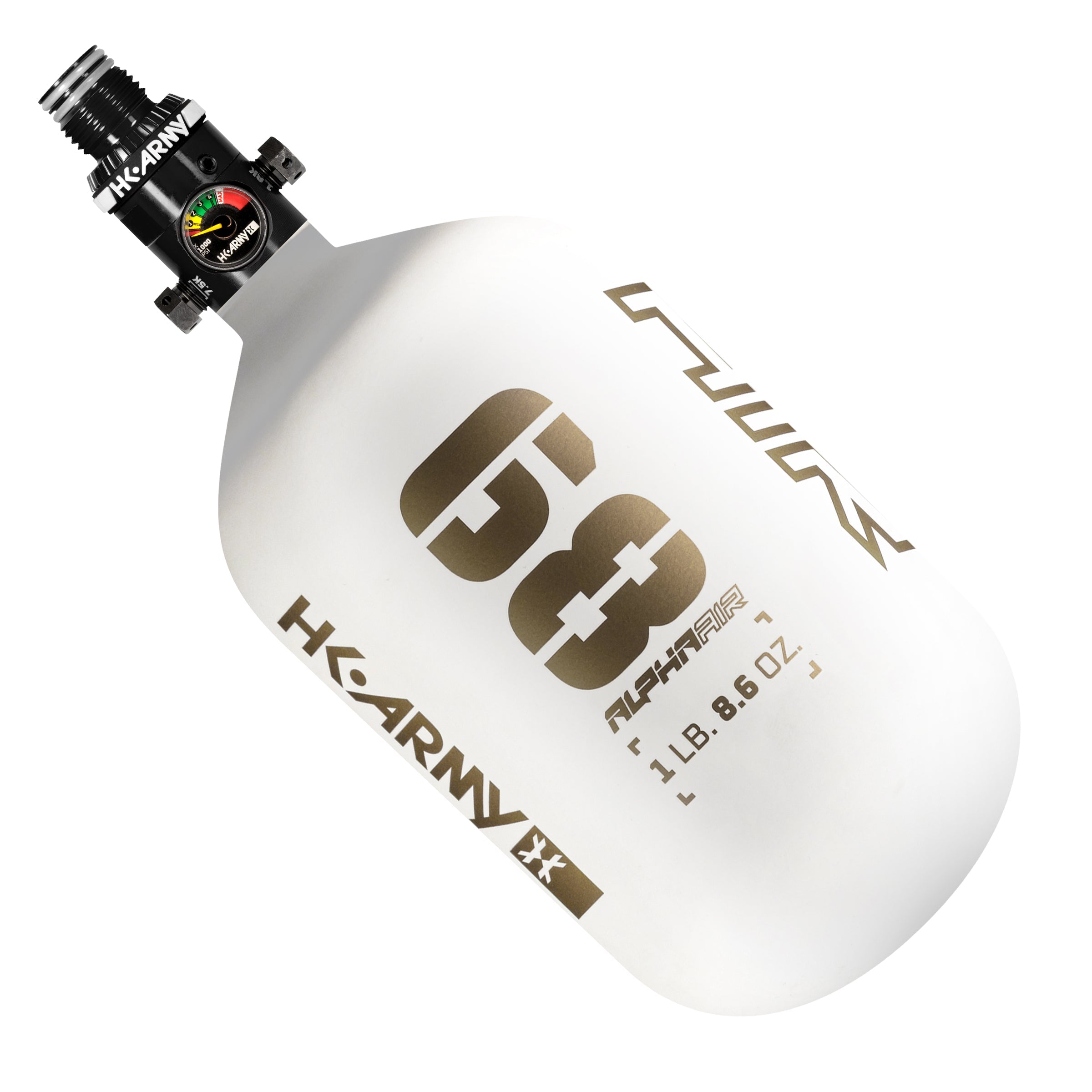 HK Army Alpha Air 68ci 4500 PSI Carbon Fiber Tank Bottle w/ HP8 Regulator - Summit