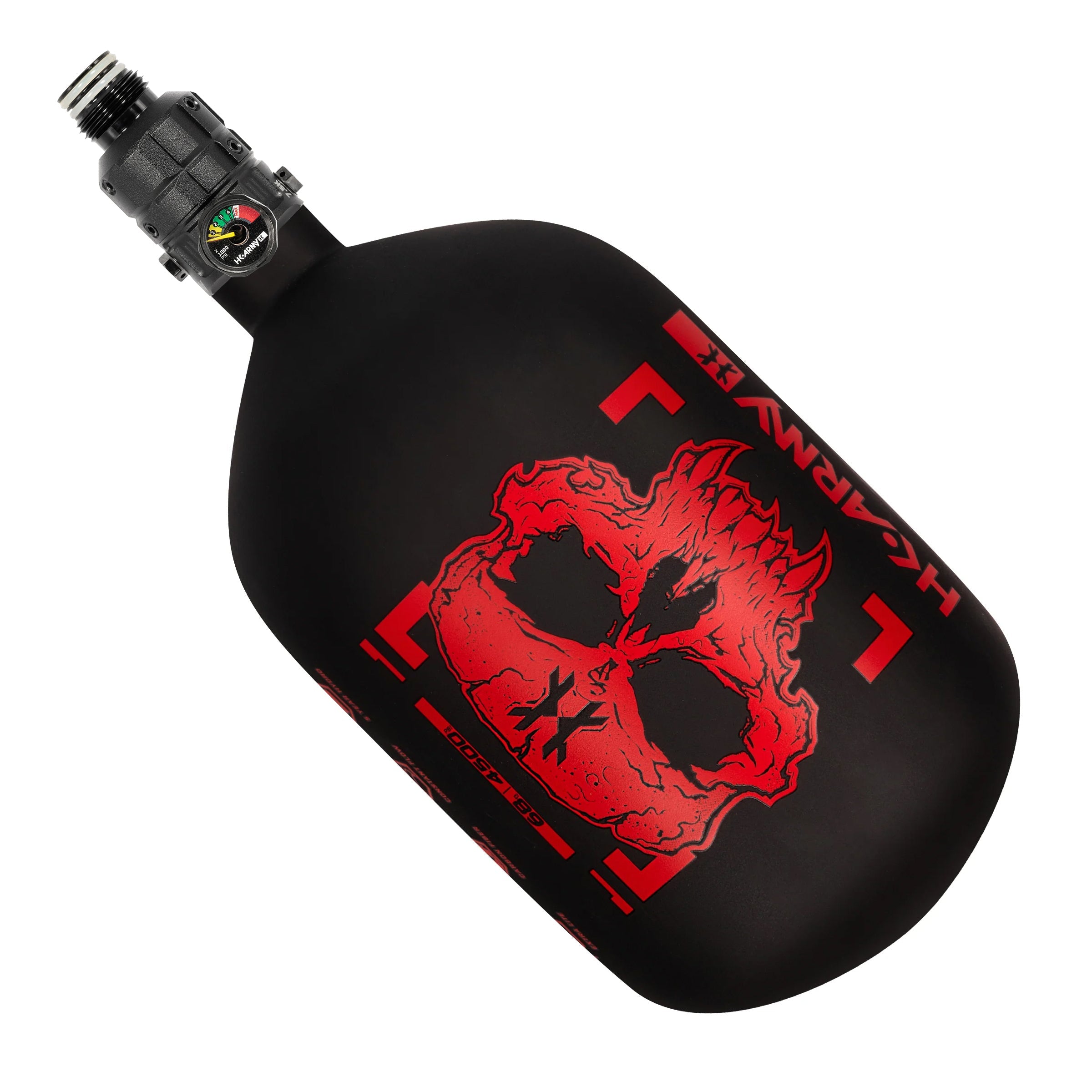 HK Army Alpha Air 68ci 4500psi Carbon Fiber HPA Tank w/ PRO Regulator – Doom Scorch