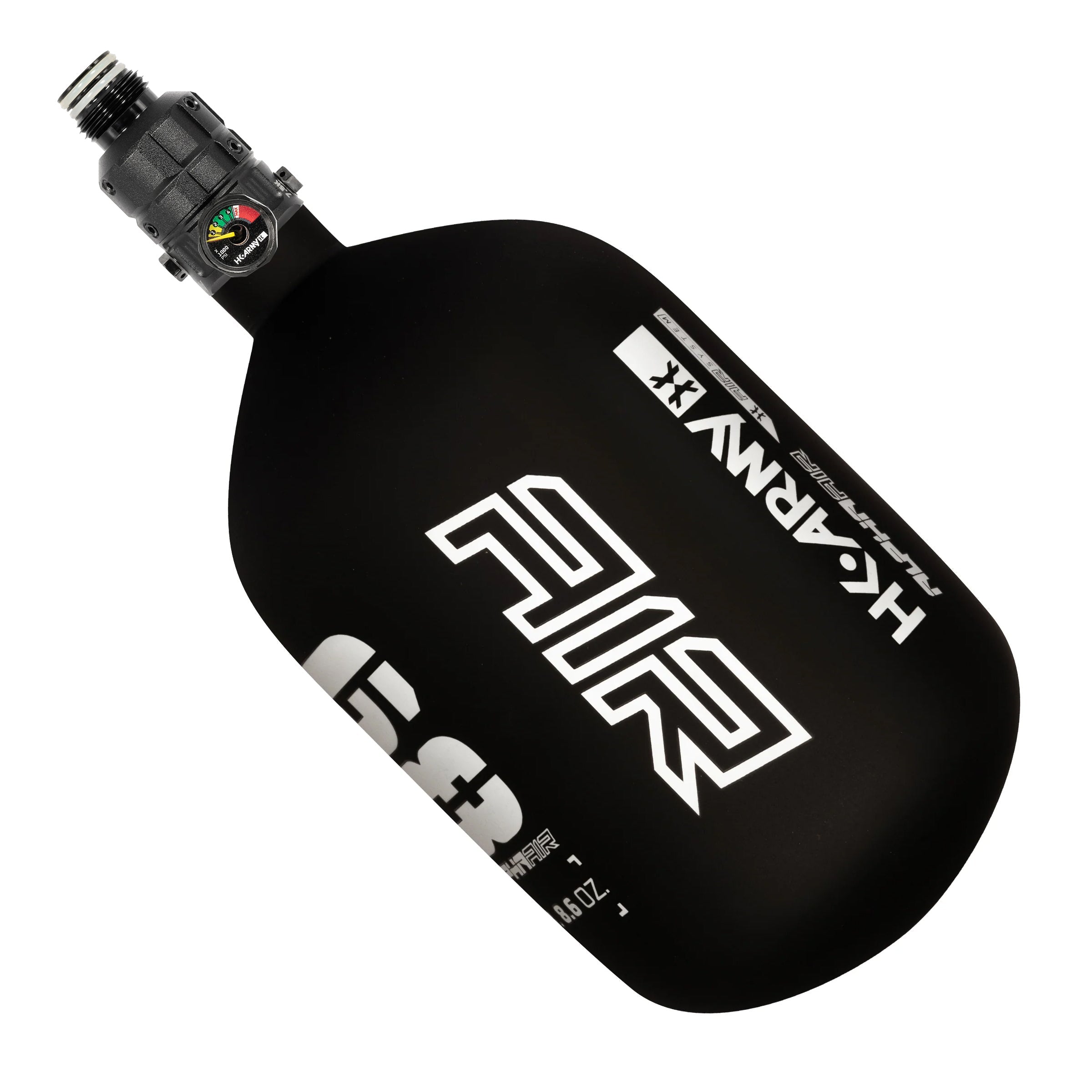 HK Army Alpha Air 68ci 4500psi Carbon Fiber HPA Tank Default Title title, HPA tank, consistent air output, for markers, hero view