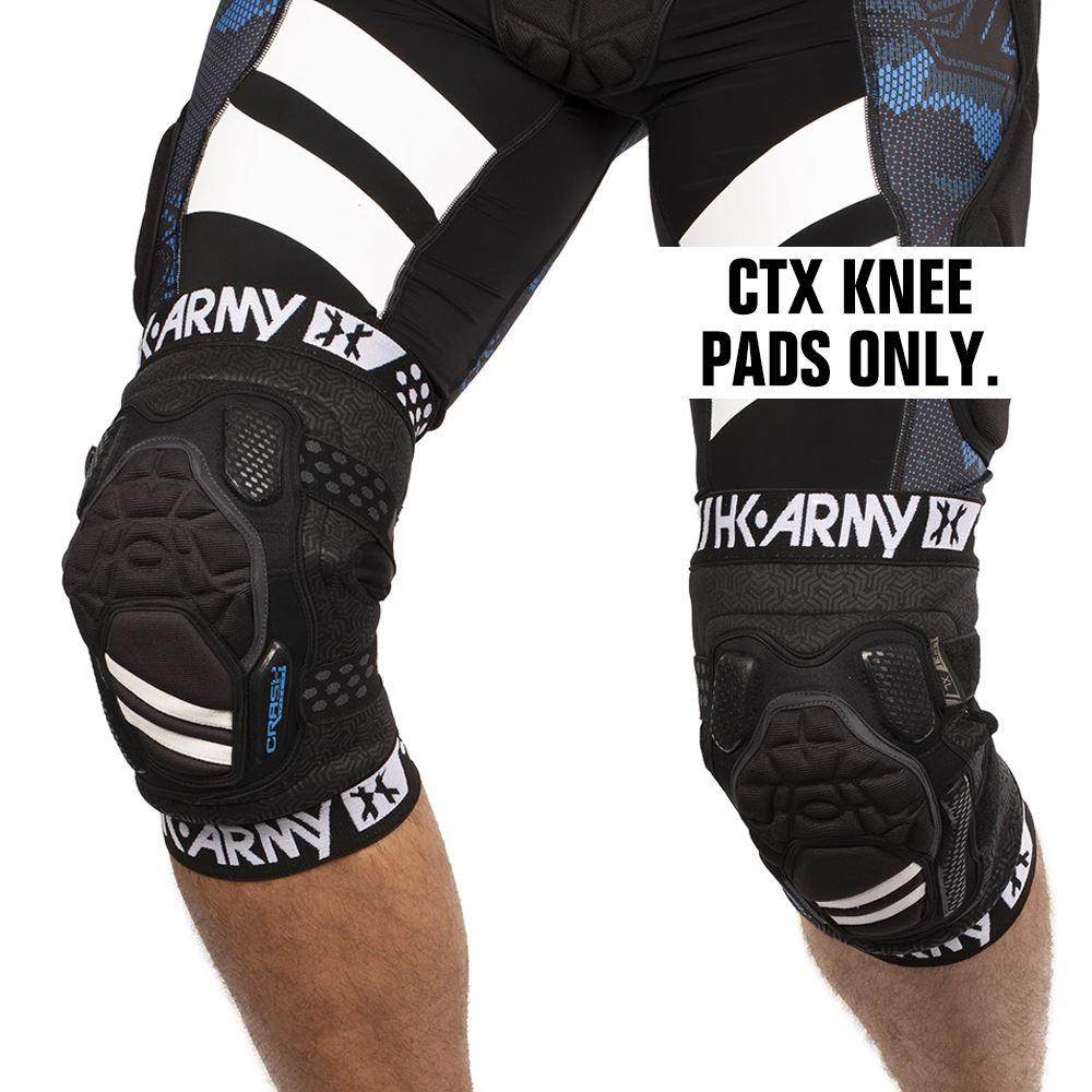 HK Army CTX Knee Pads – Performance Knee Protection 2X-Large size, knee pads, stable knee support, for diving and crawling, close detail