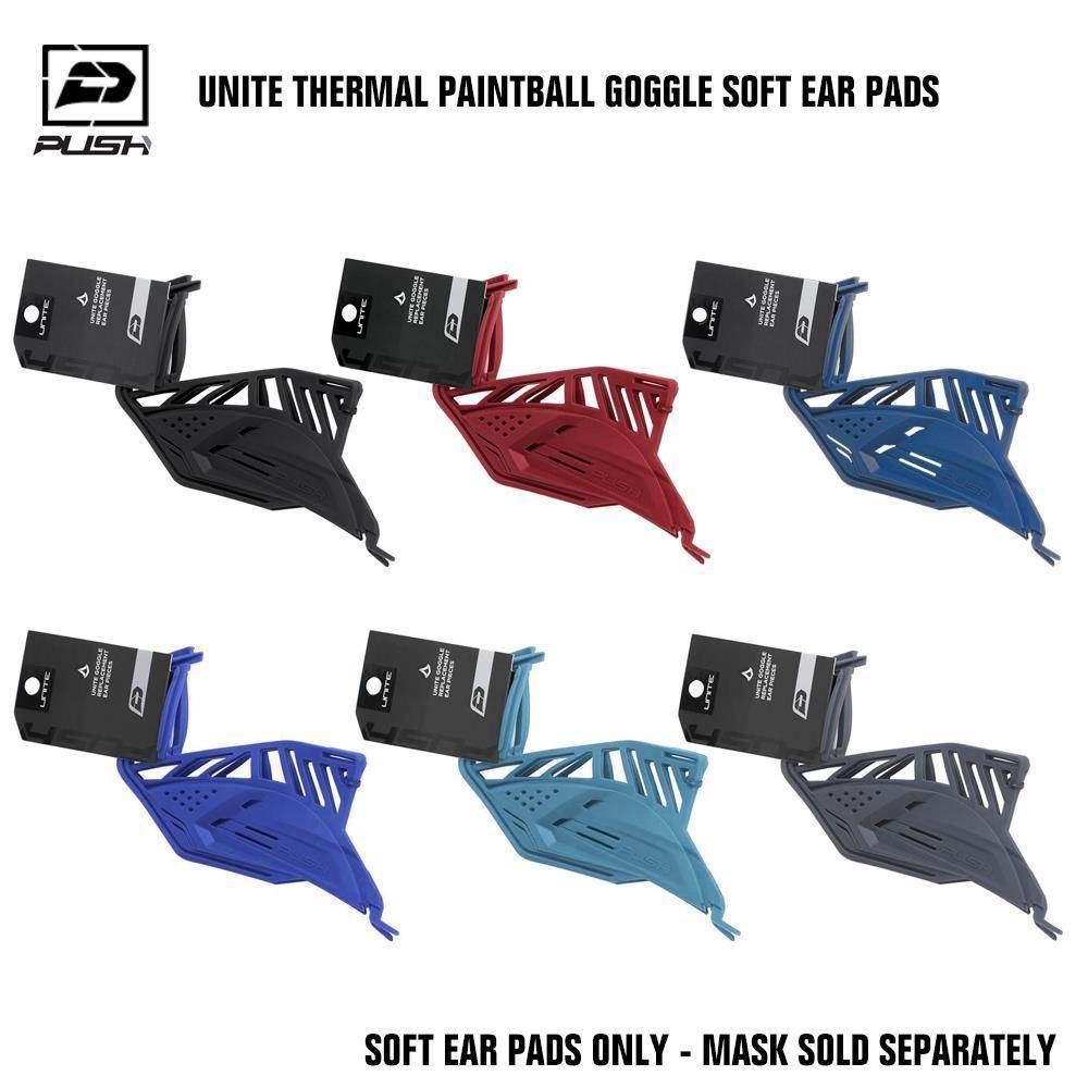 Push Unite Paintball Mask Goggle Soft Ear Pads - PaintballDeals.com