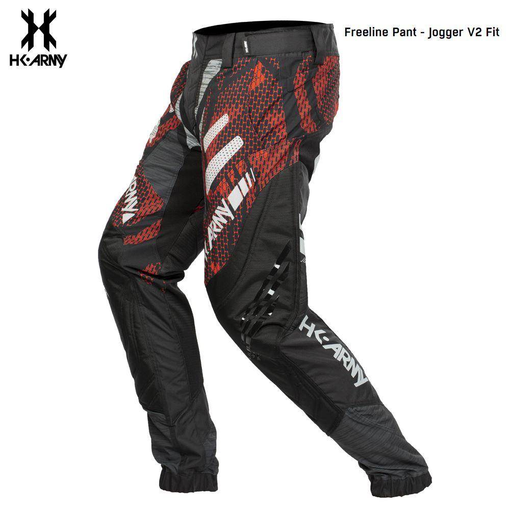 HK Army Freeline "V2 Jogger Fit" Padded Paintball Pants - PaintballDeals.com