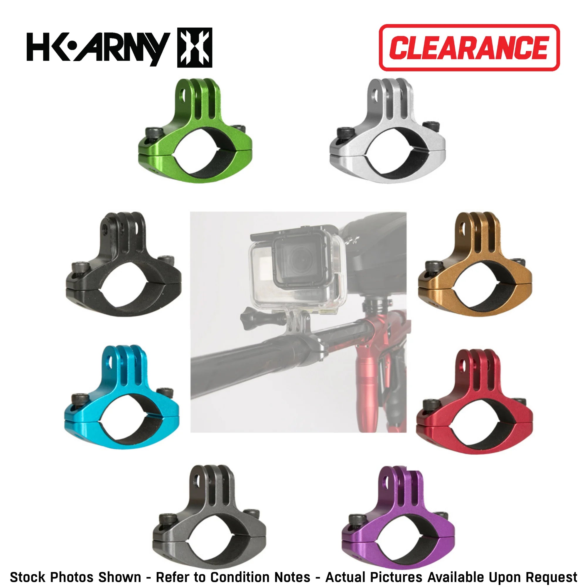 CLEARANCE HK Army Paintball Barrel Camera Mount for GoPro & Action Cameras - Open Box / Used (Copy)
