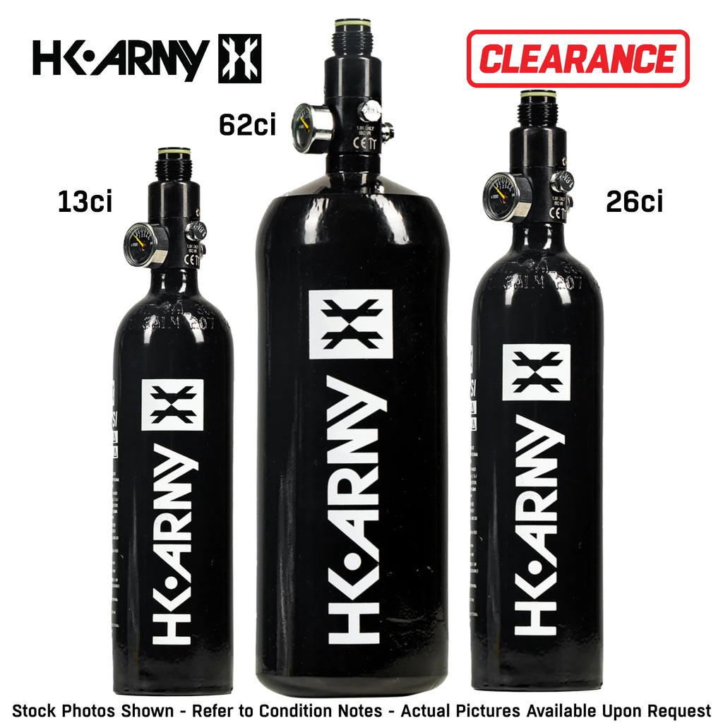 HK Army HPAボンベ13ci 3000psi +ストック+アダプター CLEARANCE_HK_Army_HPA_Paintbal