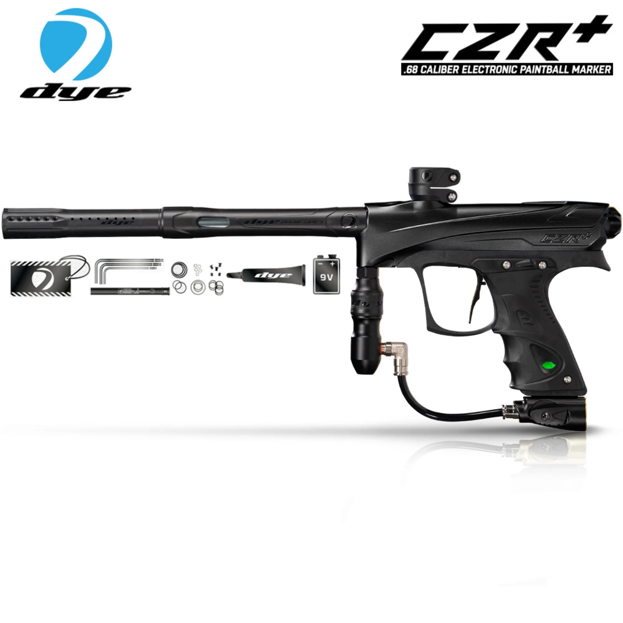 Dye CZR+ Electronic Paintball Gun Marker | Full Auto | Tournament Ready