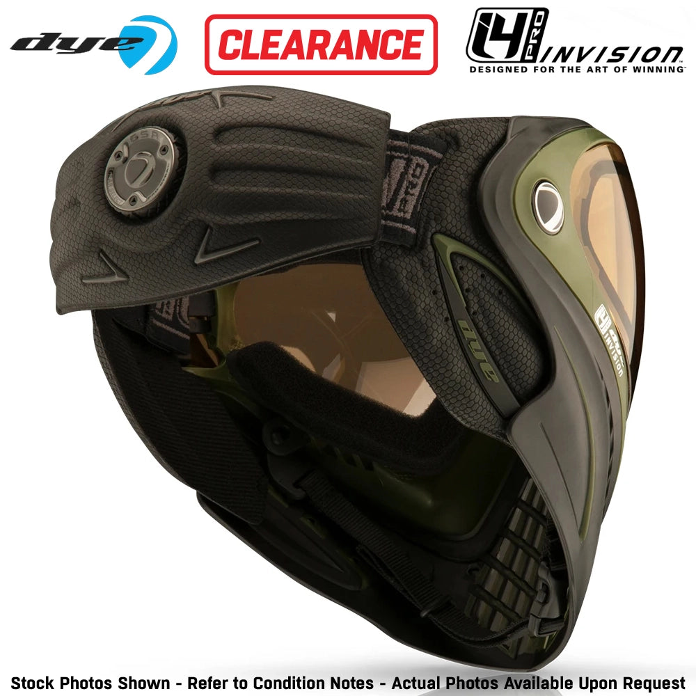 CLEARANCE DYE i4 Pro Thermal Paintball Mask Goggles – GSR Pro Strap | Open Box / Used