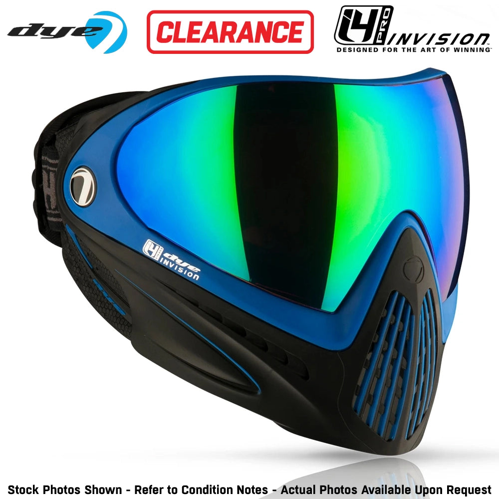 CLEARANCE DYE i4 Pro Thermal Paintball Mask Goggles – GSR Pro Strap | Open Box / Used