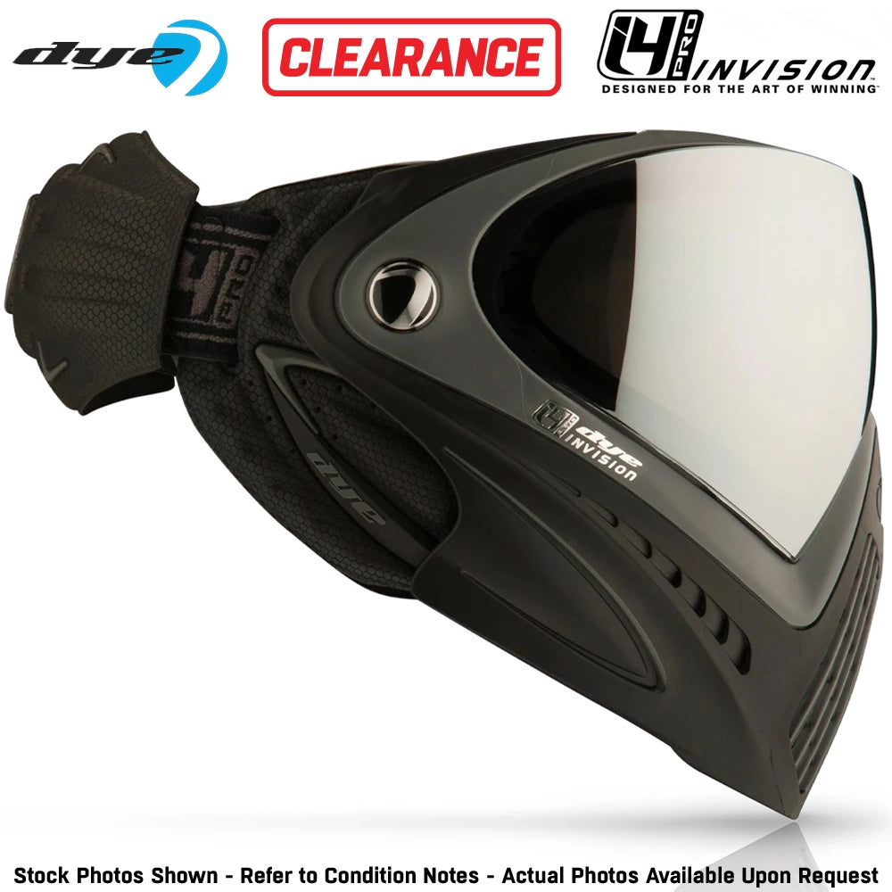 CLEARANCE DYE i4 Pro Thermal Paintball Mask Goggles – GSR Pro Strap | Open Box / Used