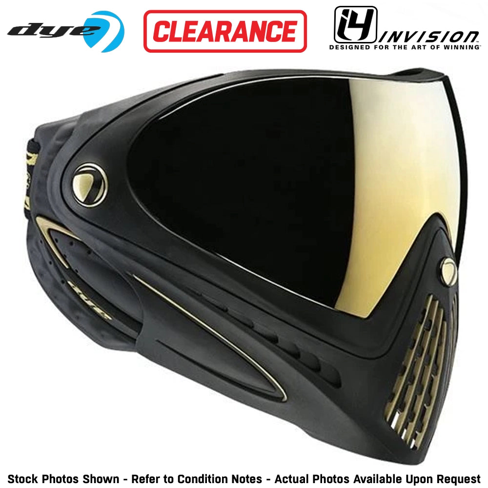 Clearance DYE i4 Thermal Paintball Mask | Low-Profile Goggles - Open Box / Used