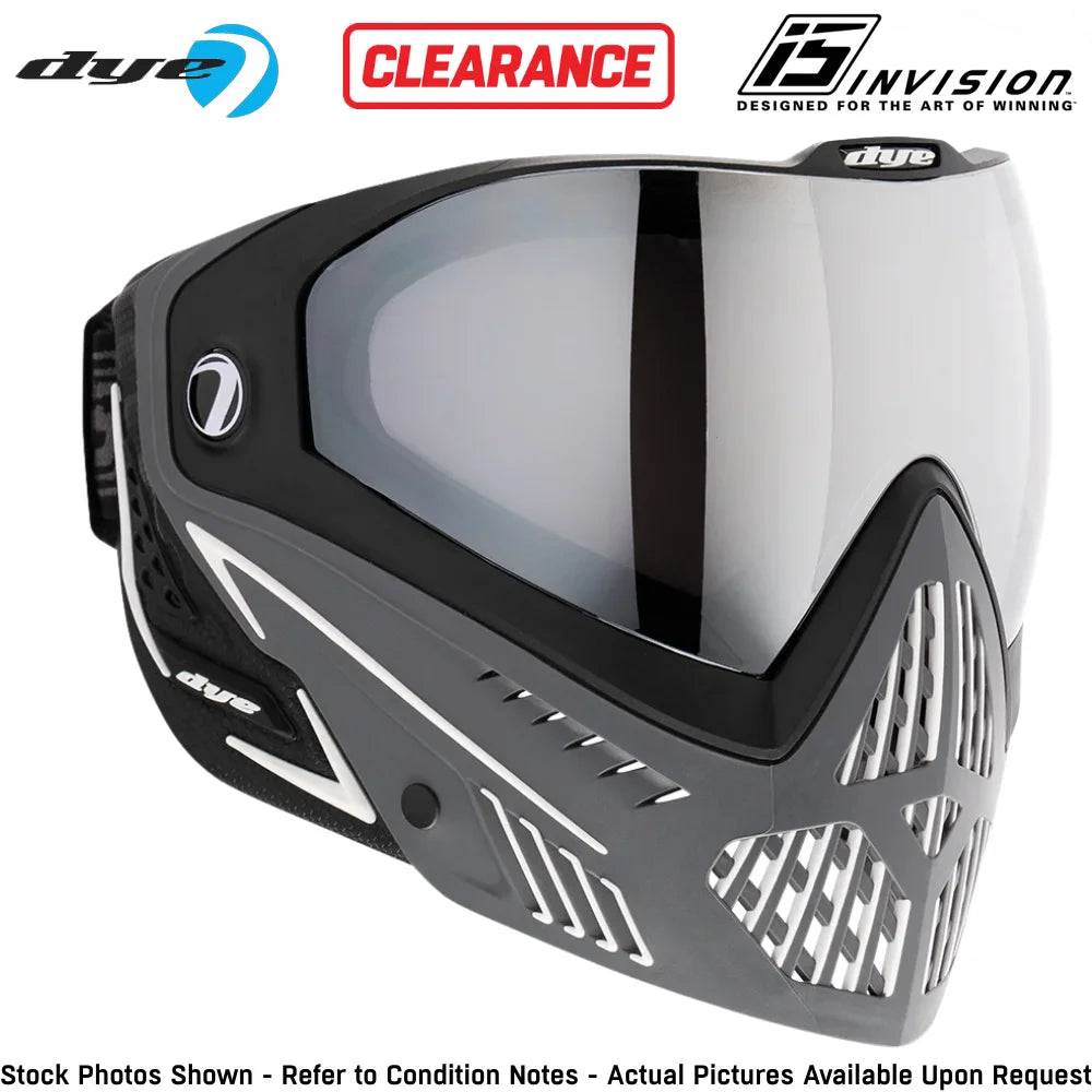 Clearance DYE i5 Thermal Paintball Mask With GSR Pro Strap