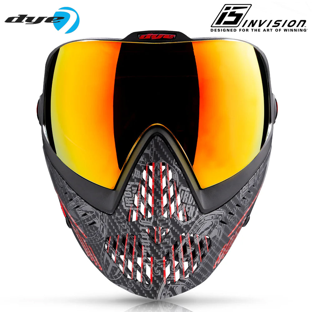 Dye I5 Thermal Paintball Mask Goggles with GSR Pro Strap
