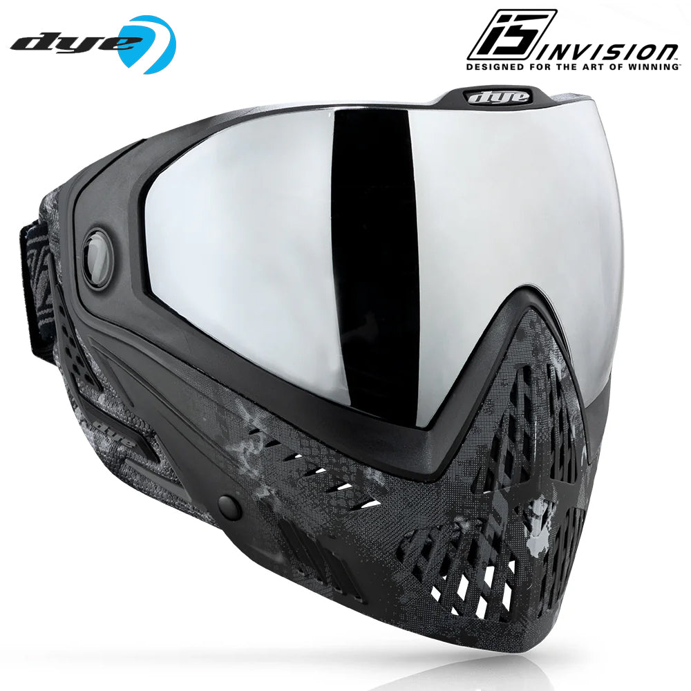 Dye I5 Thermal Paintball Mask Goggles with GSR Pro Strap