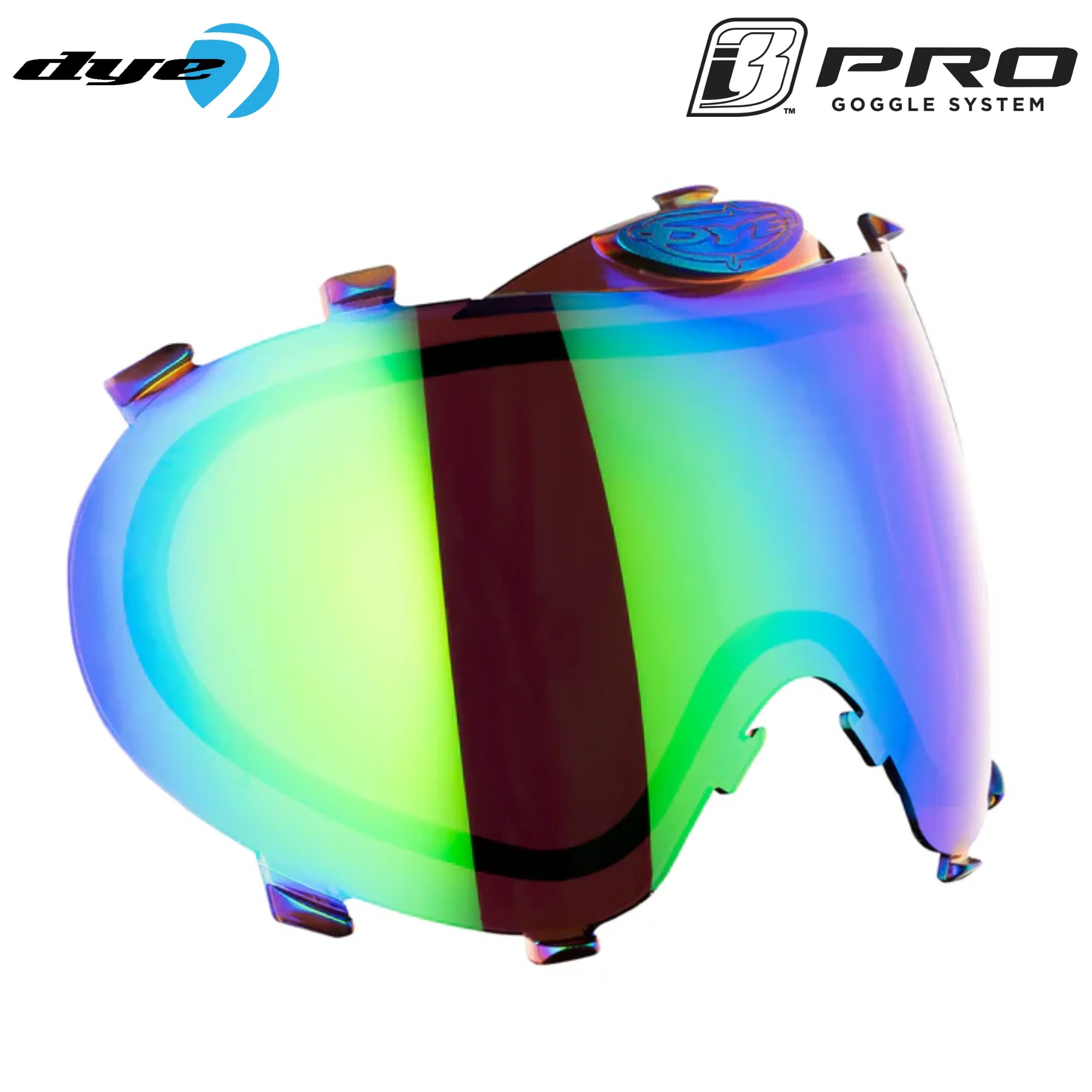 DYE i3 Pro Thermal Lens – Anti-Fog Replacement Goggle Lens HD Amber color, mask lens, clear field vision, for clear vision, field ready view