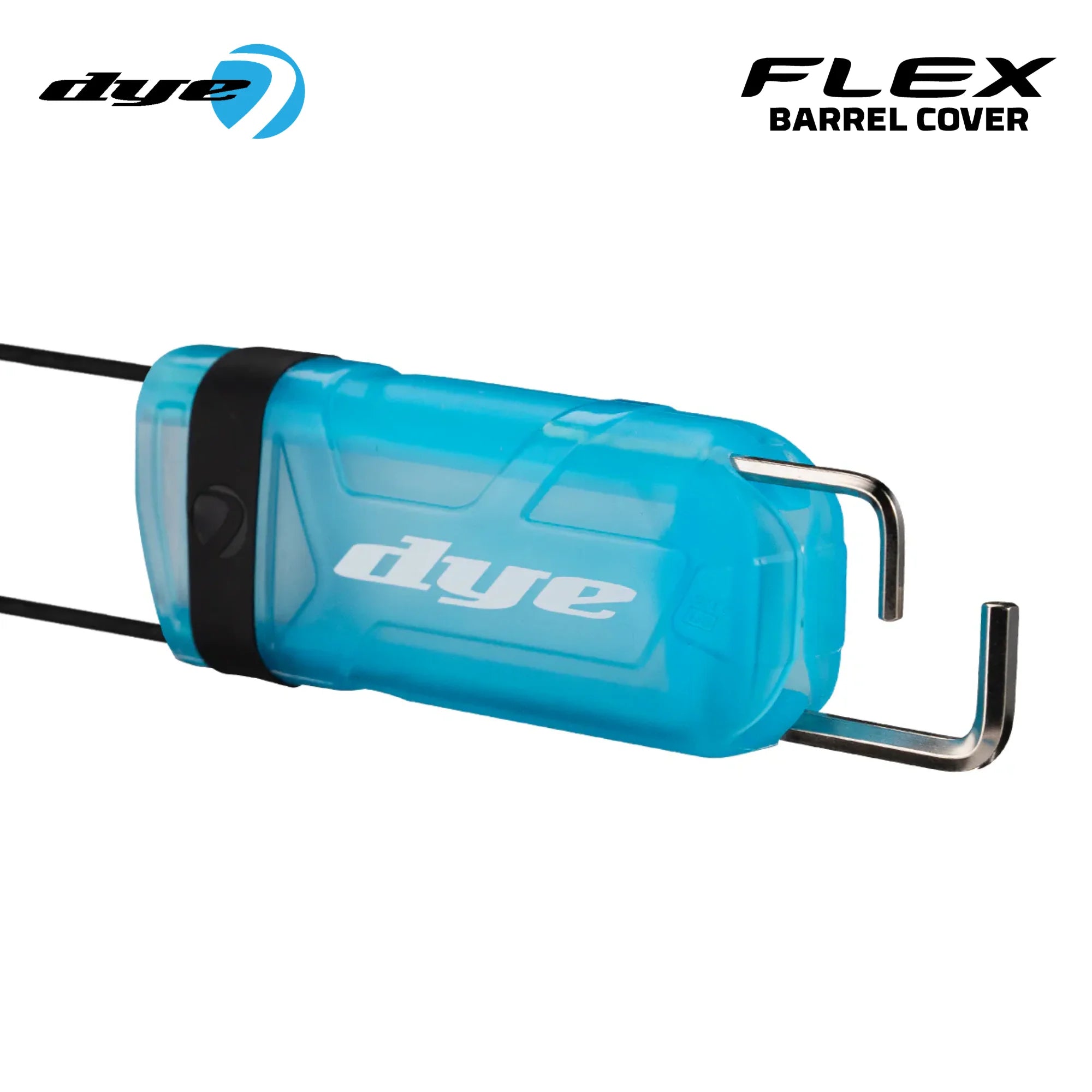 DYE Flex TWST Barrel Cover Sock – Safety std config, marker barrel, lightweight barrel feel, for tighter groupings, design detail