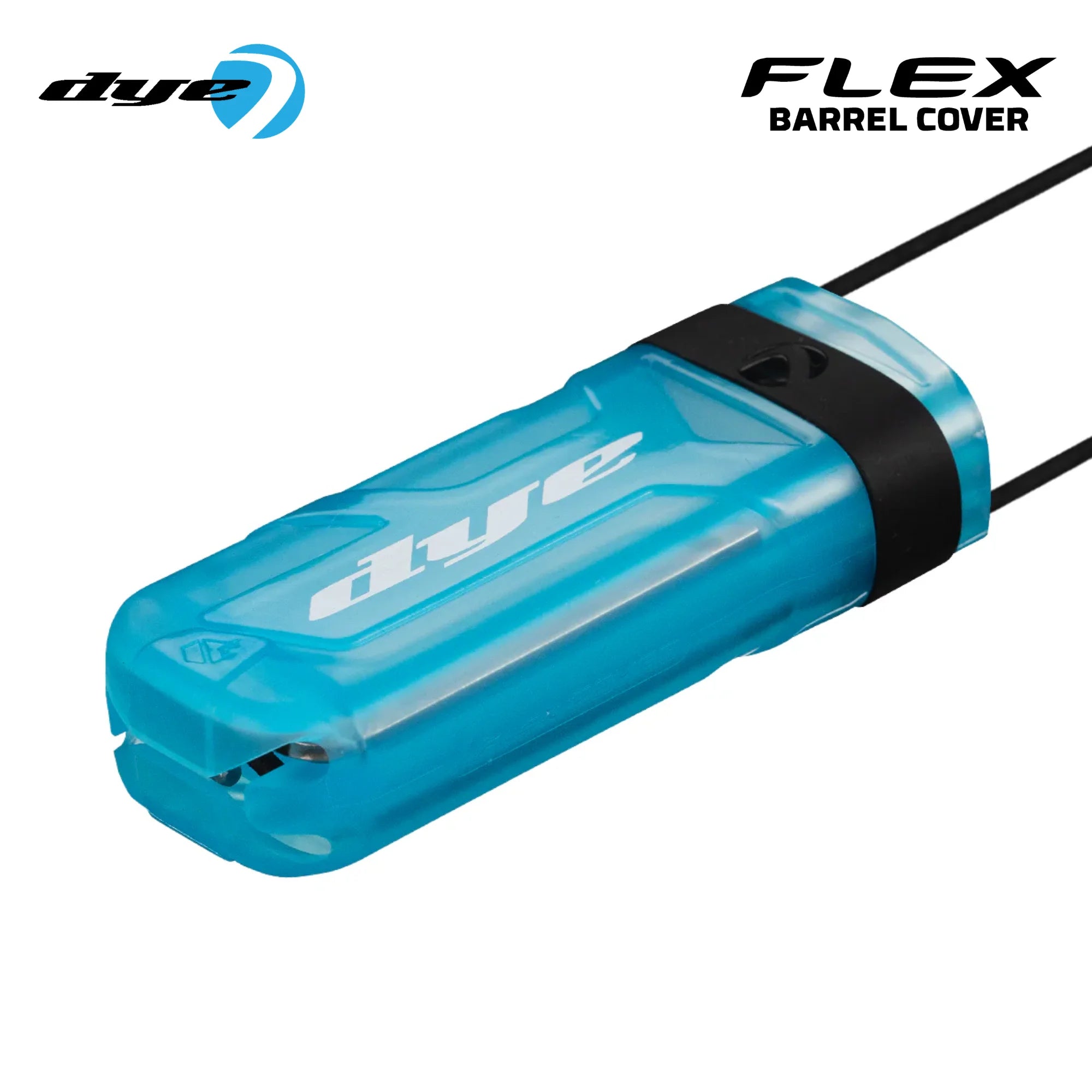 DYE Flex TWST Barrel Cover Sock – Safety std config, marker barrel, smooth bore performance, for tighter groupings, component view