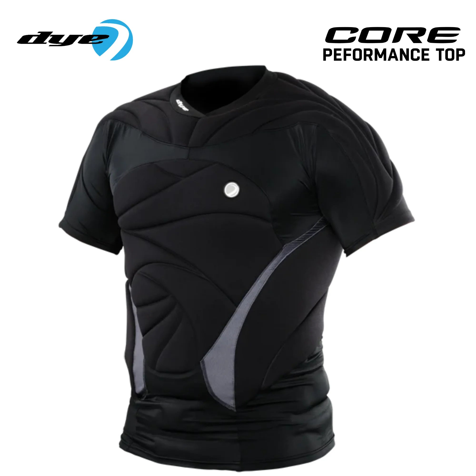 DYE Performance Top Chest Protector - Black | Lightweight Protection