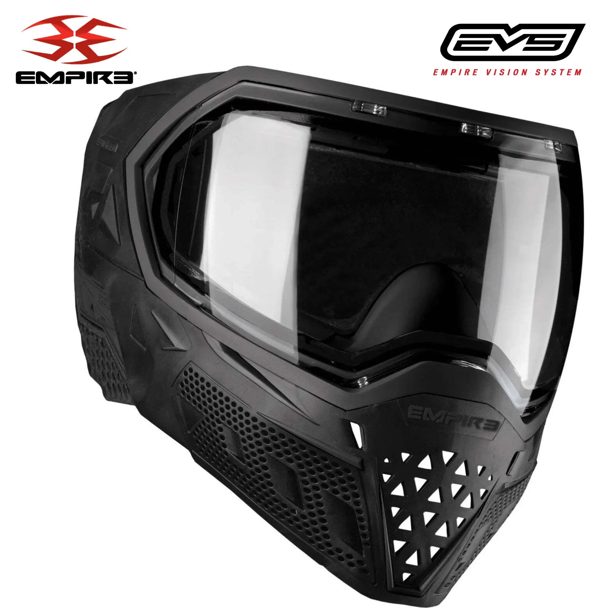 Empire EVS Paintball Mask Goggle System - Black / Black - Thermal Ninja Lens