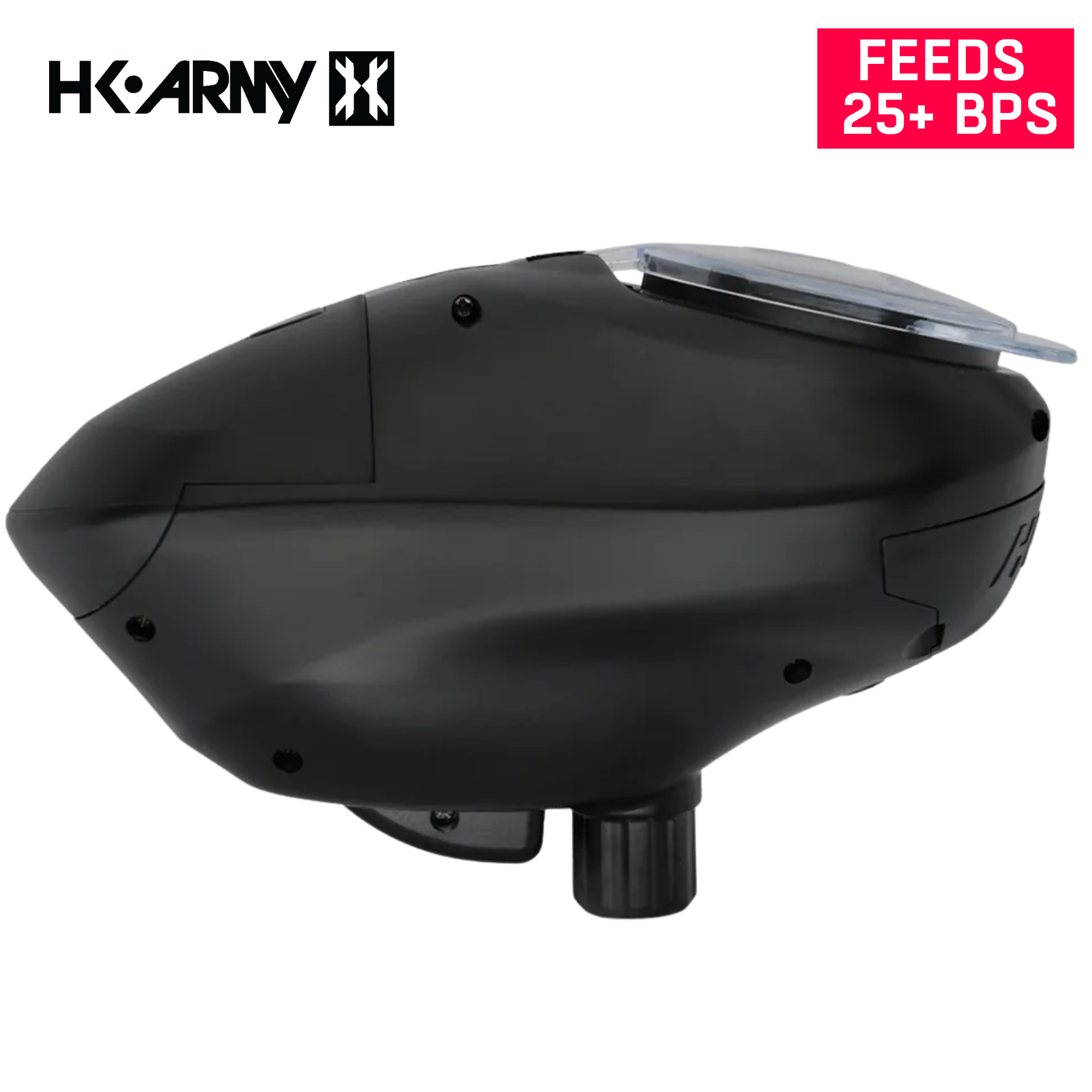 HK Army Paintball Pinokio Speed Hopper Paintball Loader - Black
