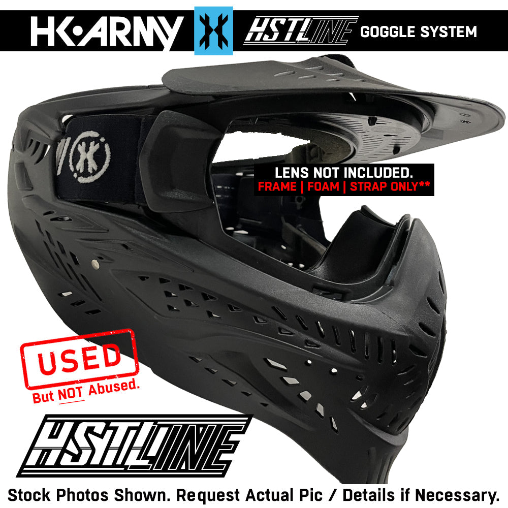 CLEARANCE HK Army HSTL Goggle Thermal Dual Paned Paintball Mask FRAME | FOAM | STRAP ONLY** USED But Not Abused