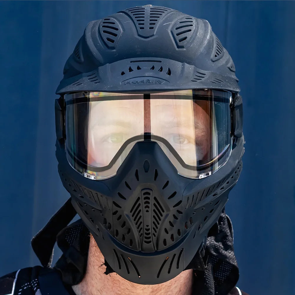 HK Army HSTL HEADGUARD Goggle Paintball Airsoft Mask with Anti Fog Thermal Lens - Clear