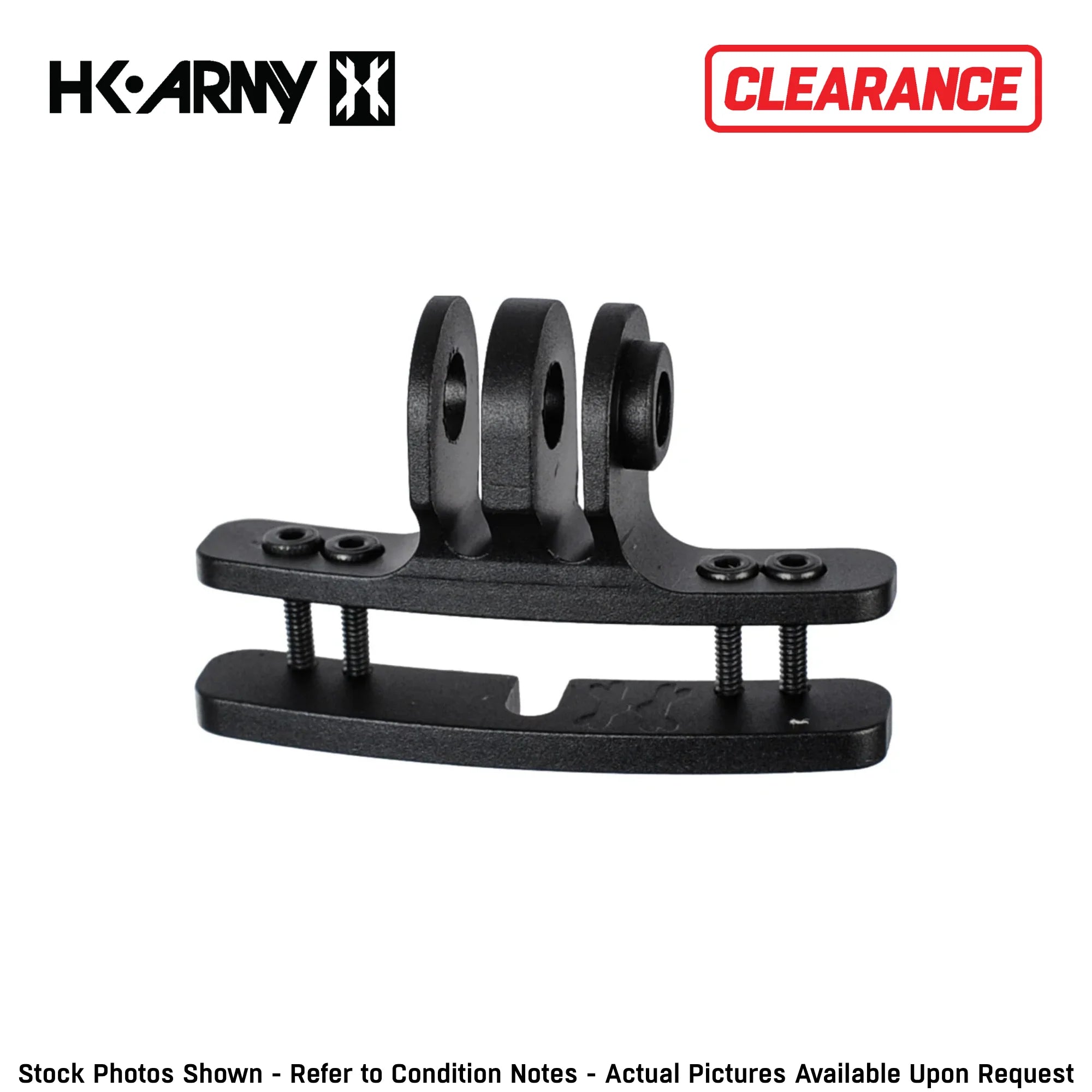 CLEARANCE HK Army Paintball & Airsoft Goggle Camera Mount for GoPro & Action Cameras - Open Box / Used