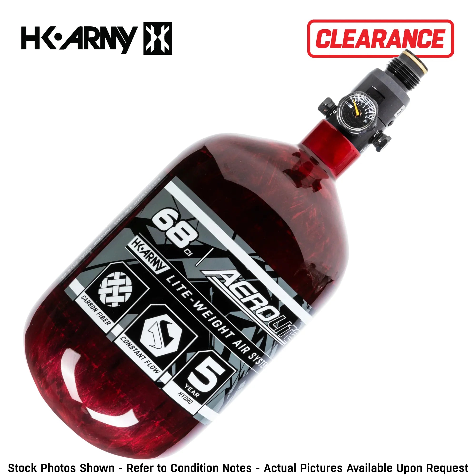 Clearance HK Army 68/4500 AeroLite HPA Compressed Air Tank System - Open Box / Used