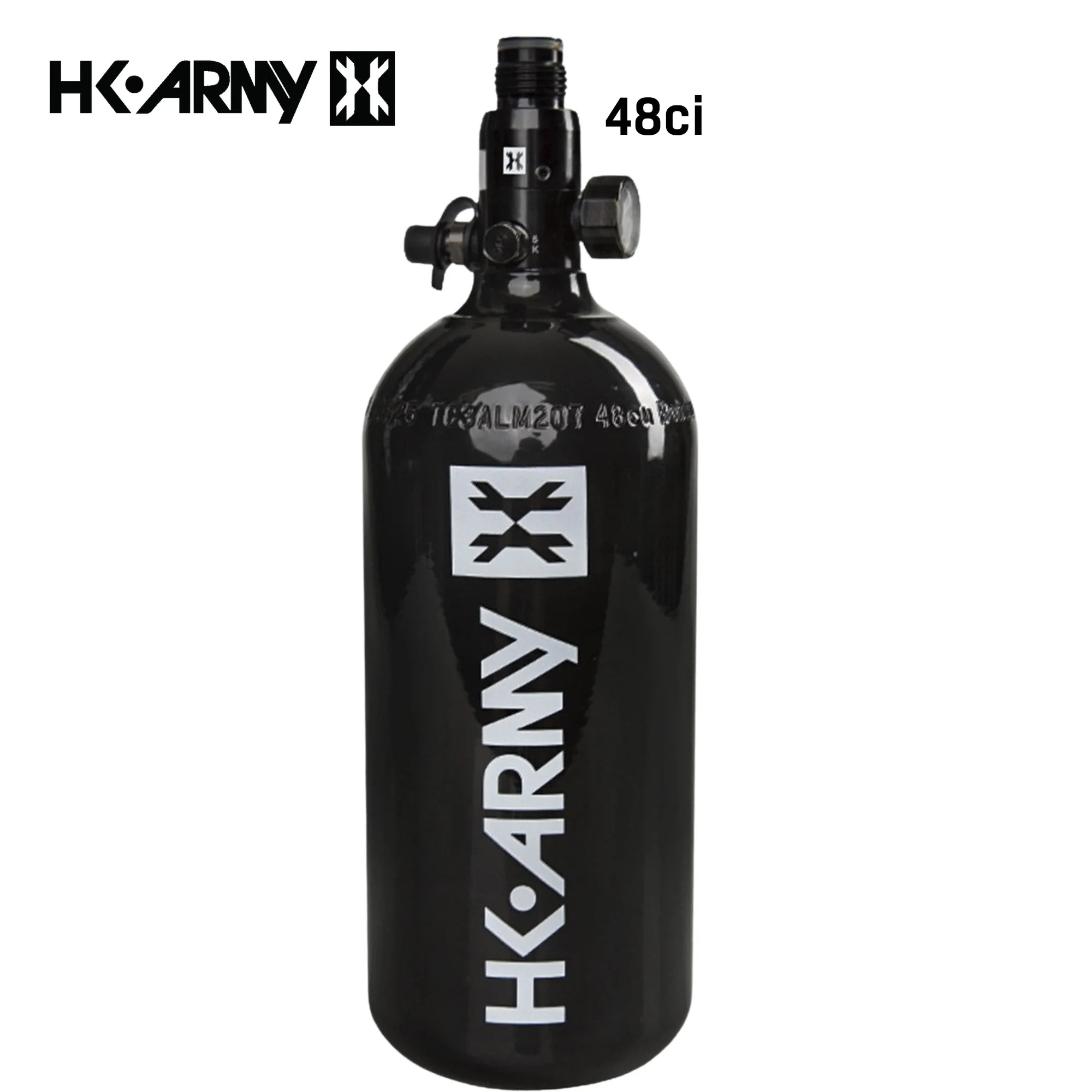 HK Army Aluminum HPA Paintball Tank – 13ci / 26ci / 48ci 3000 PSI Compressed Air System