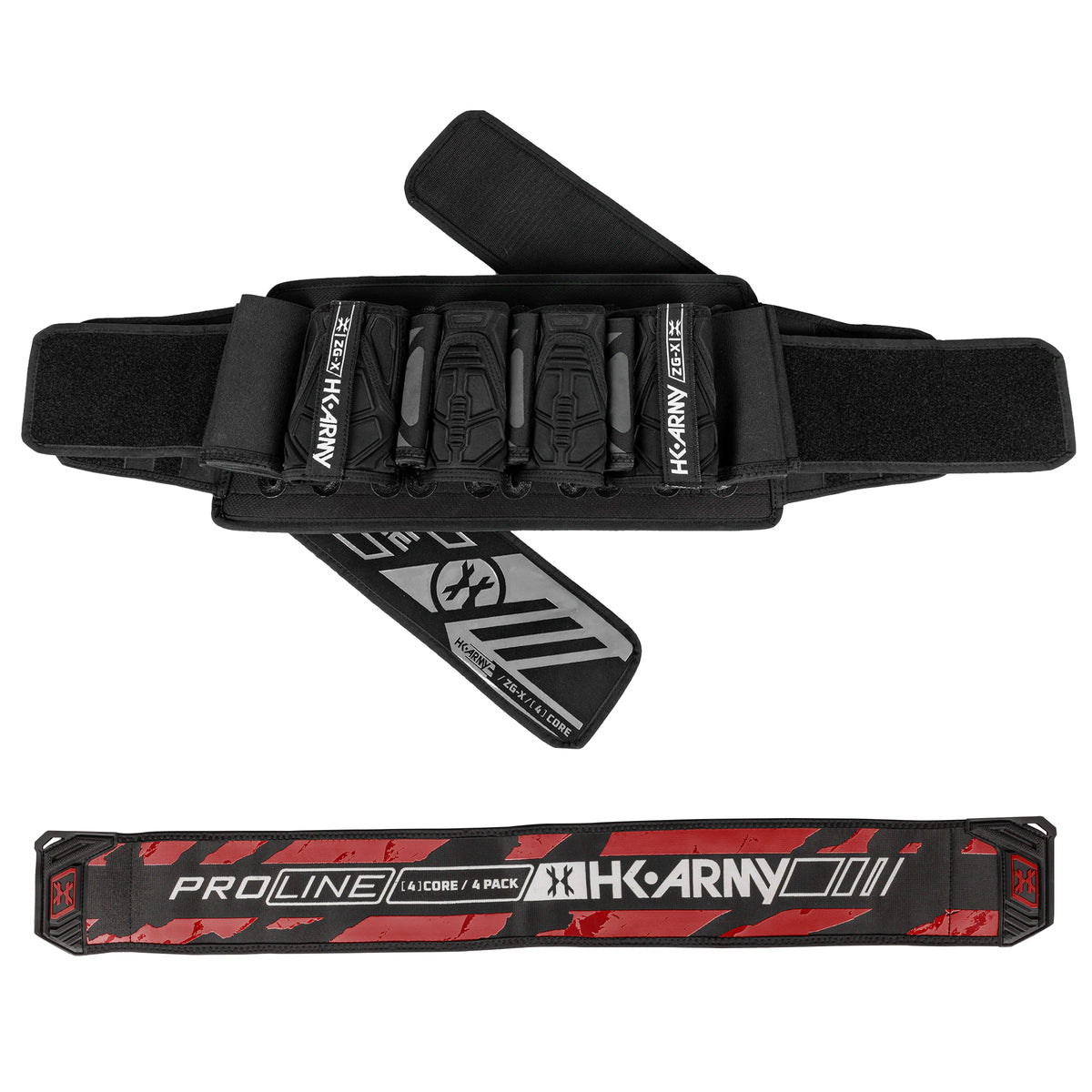 HK Army ZERO-GX Harness Pod Pack 3+2 4+3 5+4 std config, pod pack harness, secure pod carry, for organized reloads, catalog view
