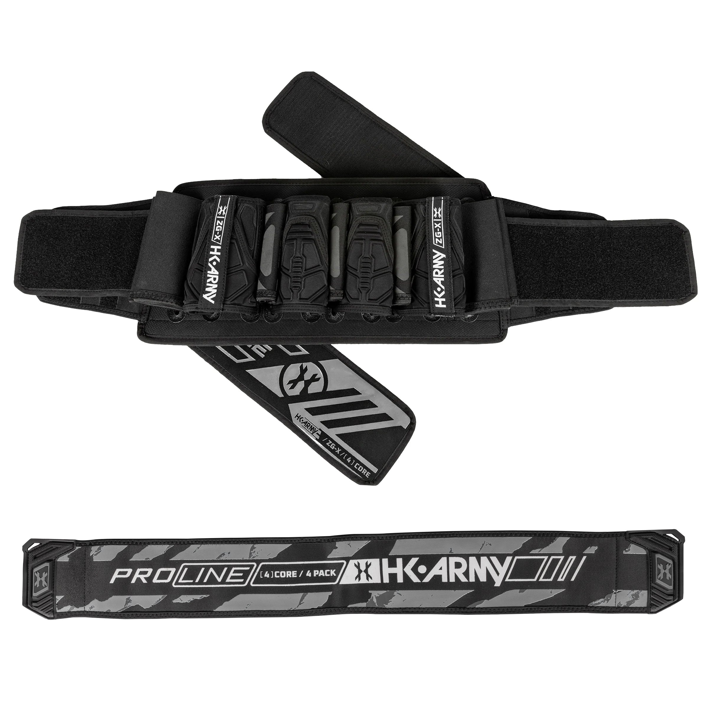 HK Army ZERO-GX Harness Pod Pack 3+2 4+3 5+4 std config, pod pack harness, quick pod access, for bunker moves, design detail