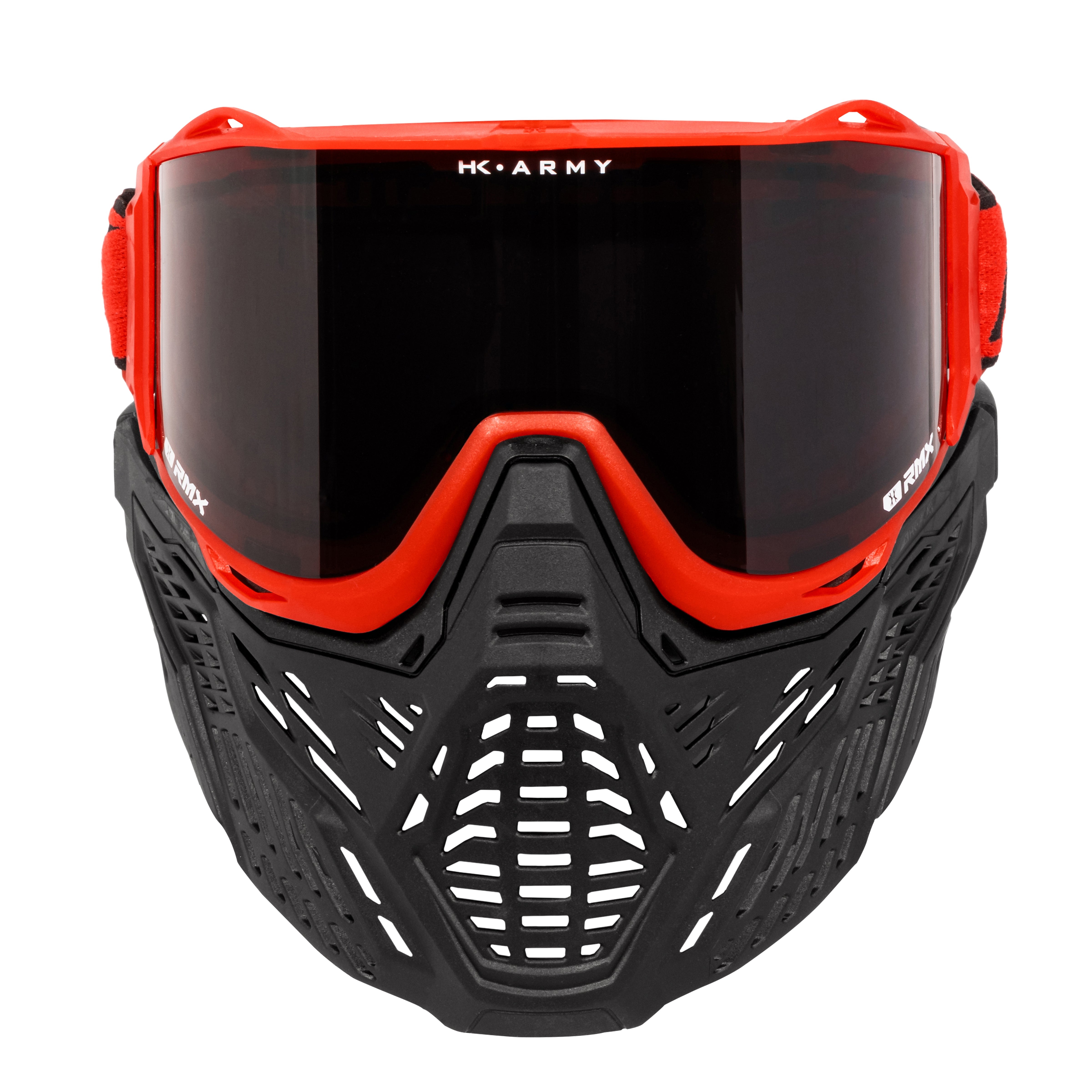 HK Army RMX Paintball Mask Goggle System Red front view