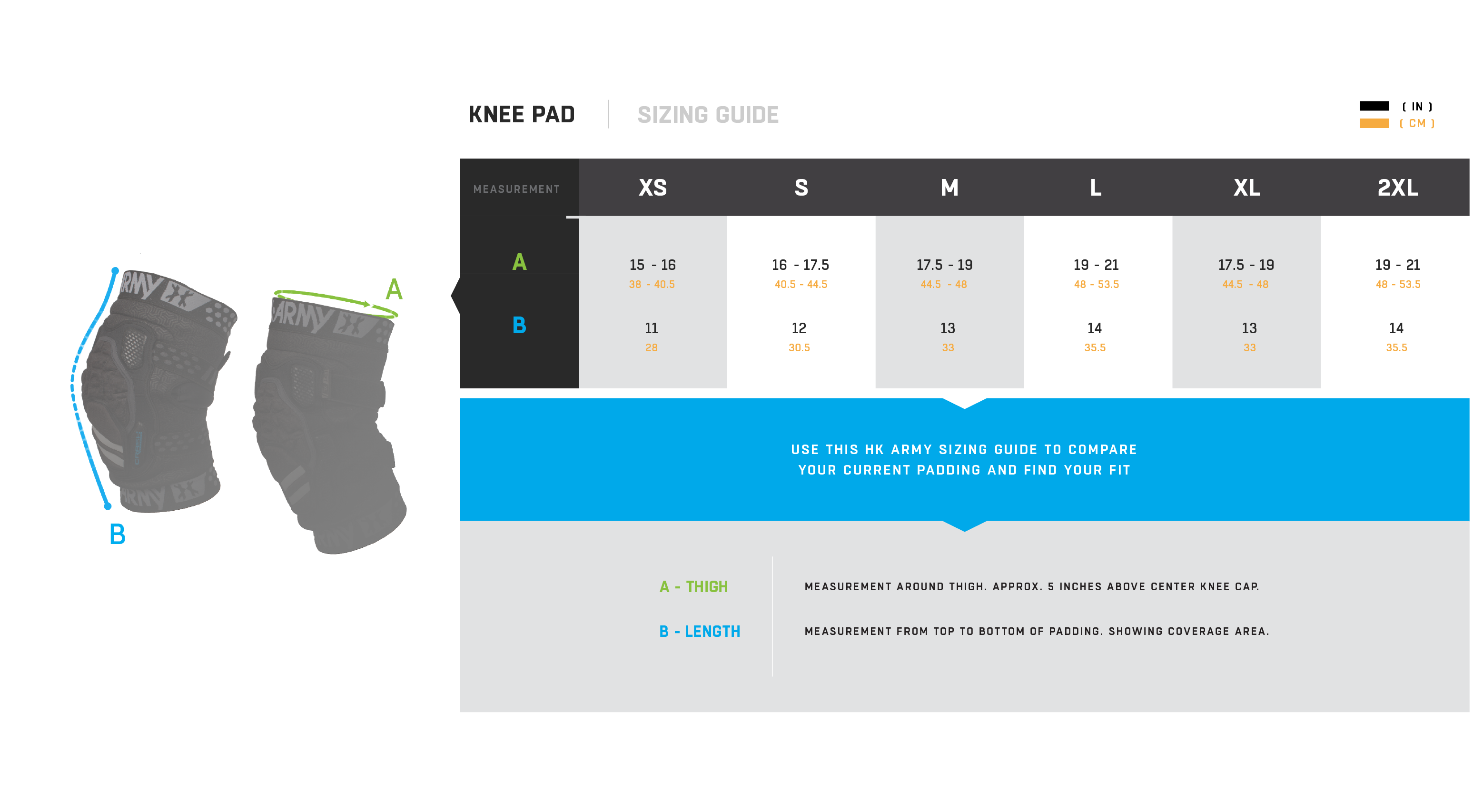 HK Army CTX Knee Pads – Performance Knee Protection std config, knee pads, impact protection, for diving and crawling, studio view