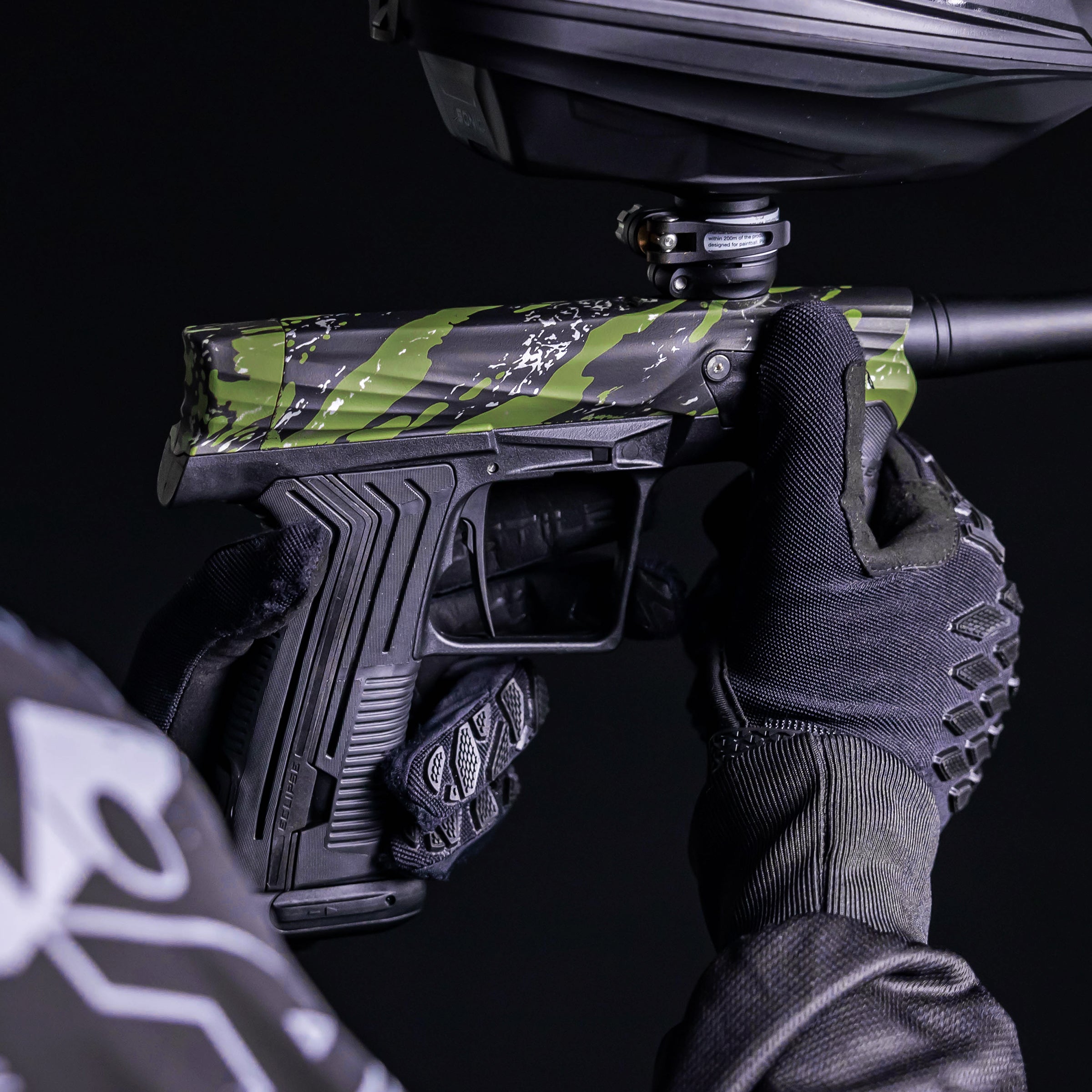 HK Army x Planet Eclipse ETHA3 Fracture Olive Electronic Paintball Gun