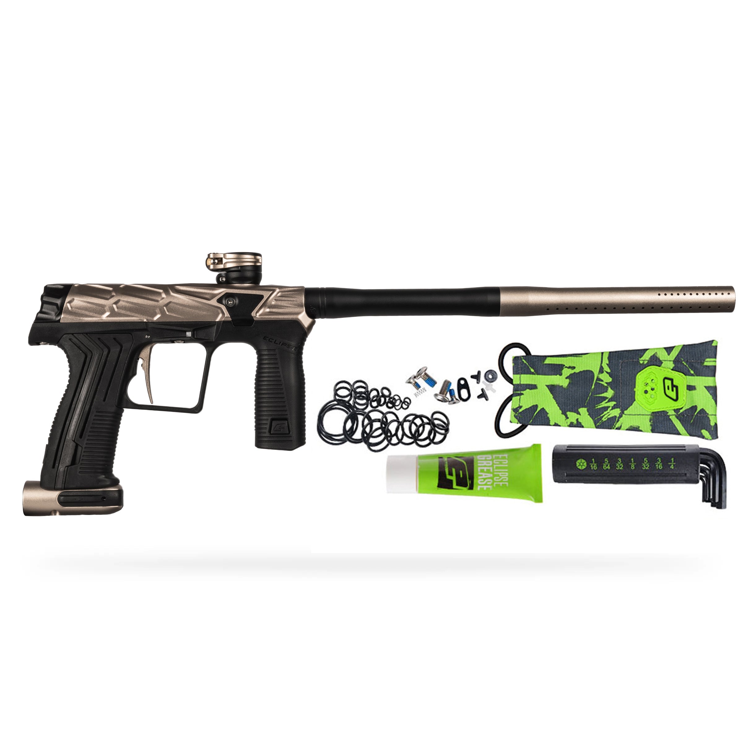 HK Army x Planet Eclipse ETHA3 MTL Hive Dune Electronic Paintball Gun