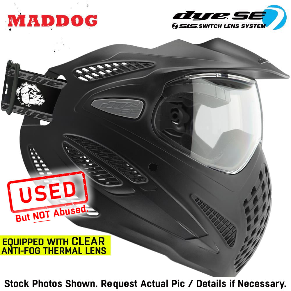 CLEARANCE Maddog Dye SE Special Edition Thermal Anti-Fog Paintball Mask Goggle - OPEN BOX / USED