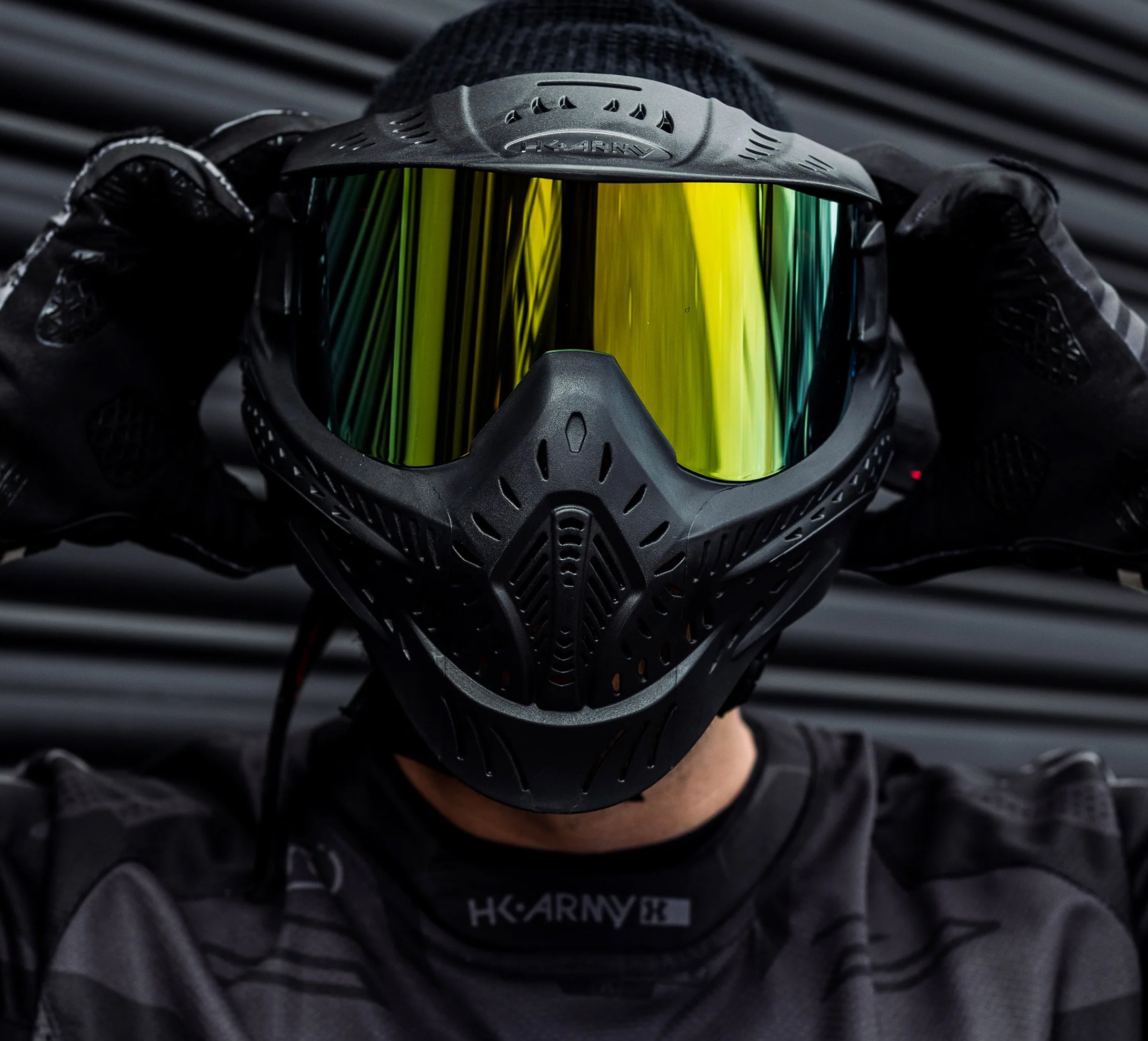 CLEARANCE Maddog HK Army HSTL Goggle Paintball Airsoft Mask with Anti Fog Thermal Lens | CLEAR SMOKE FIRE ICE GOLD CHROME | USED But NOT Abused