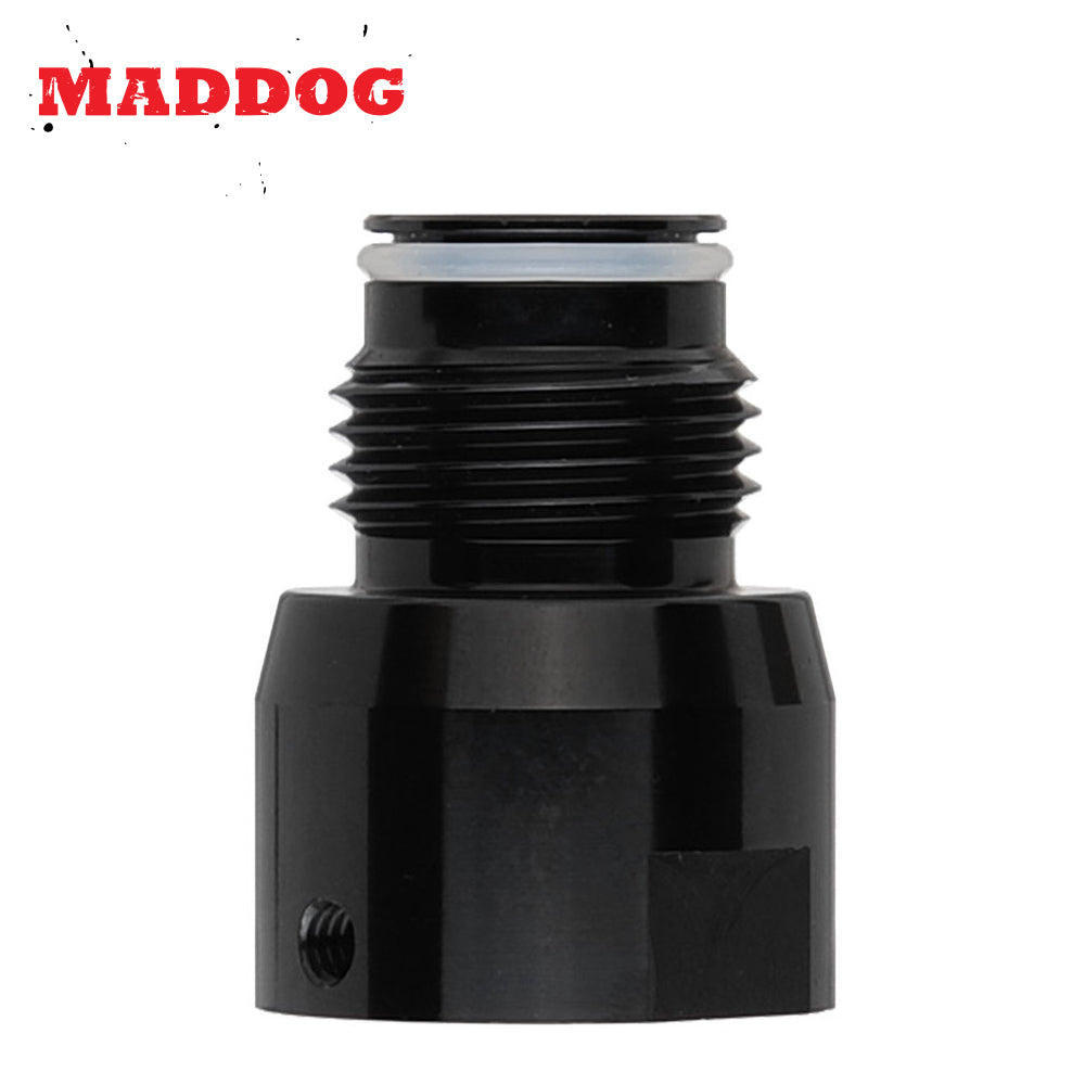 Maddog Replacement HPA paintball tank bonnet with O-ring for standard regulator