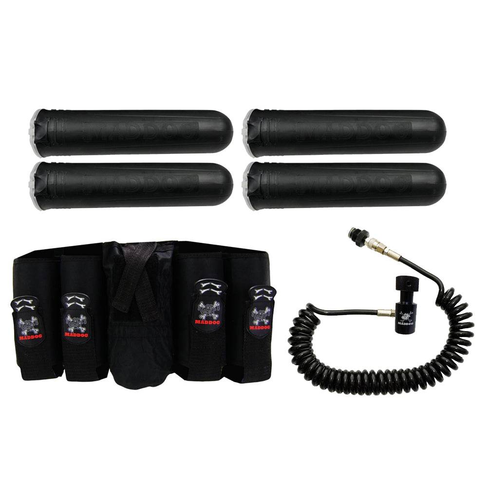 Maddog 4+1 Vertical Paintball Harness Maddog