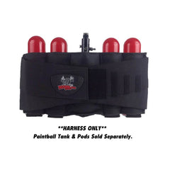 Maddog 4+1 Vertical Paintball Harness Maddog