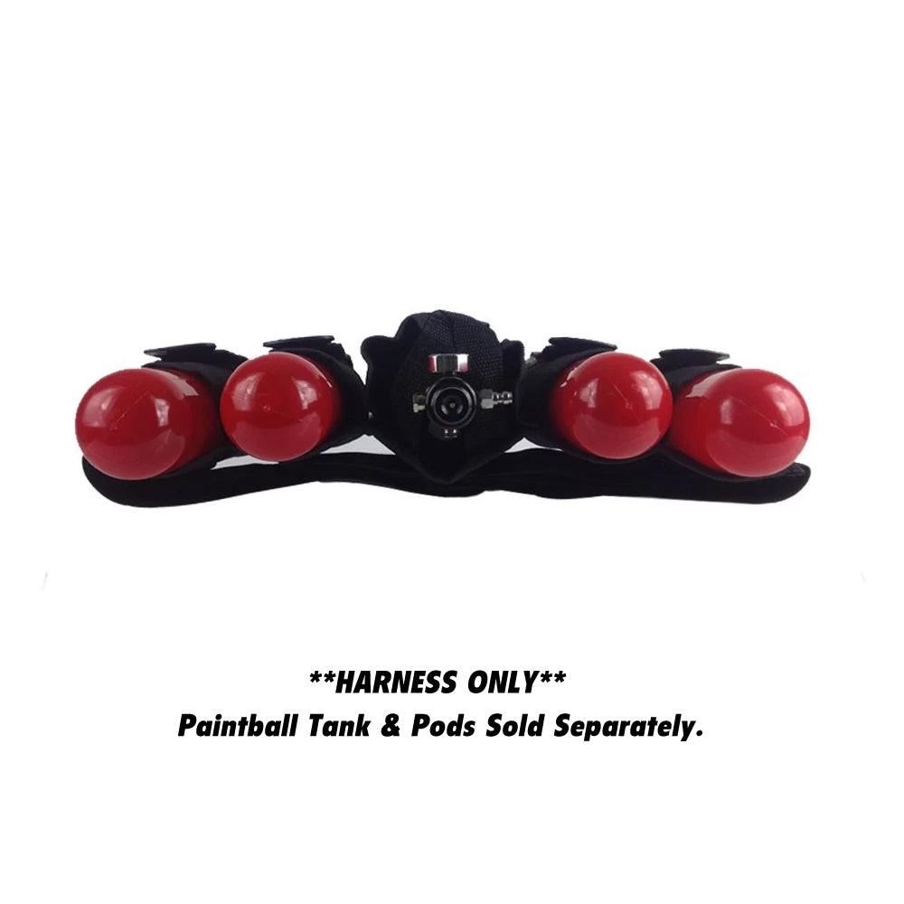 Maddog 4+1 Vertical Paintball Harness Maddog