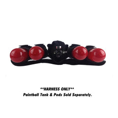 Maddog 4+1 Vertical Paintball Harness Maddog