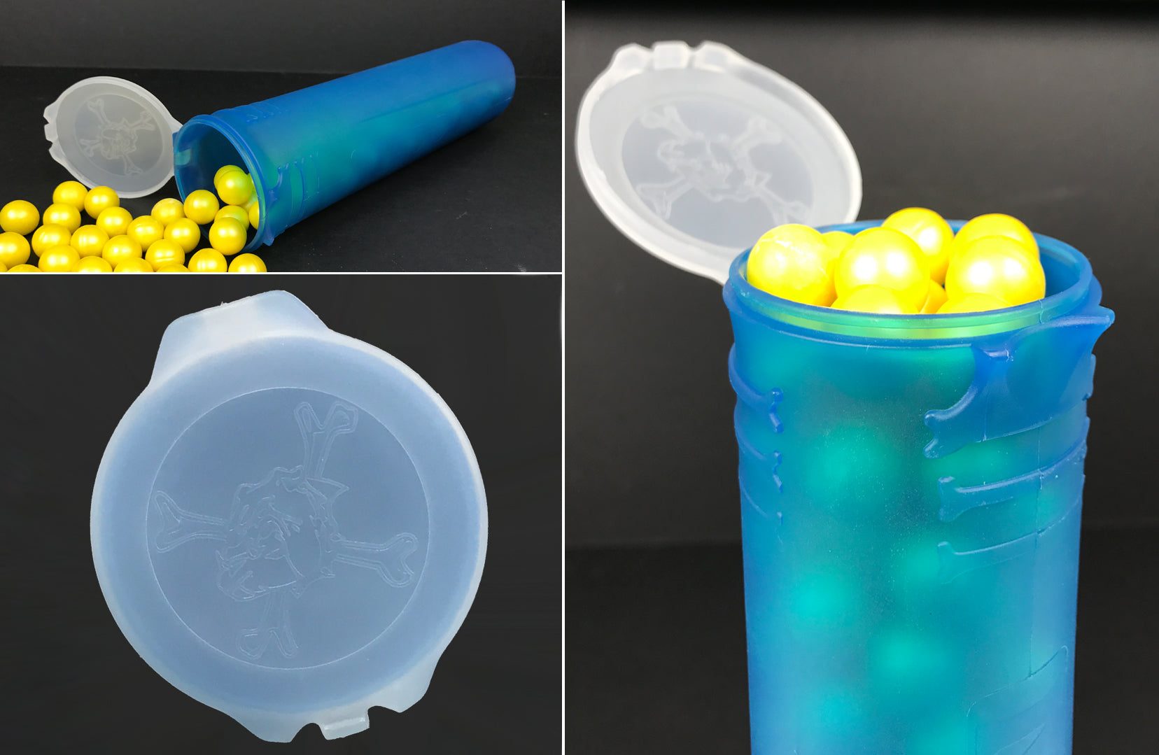 Maddog 150 Round BONES Paintball Pods Maddog