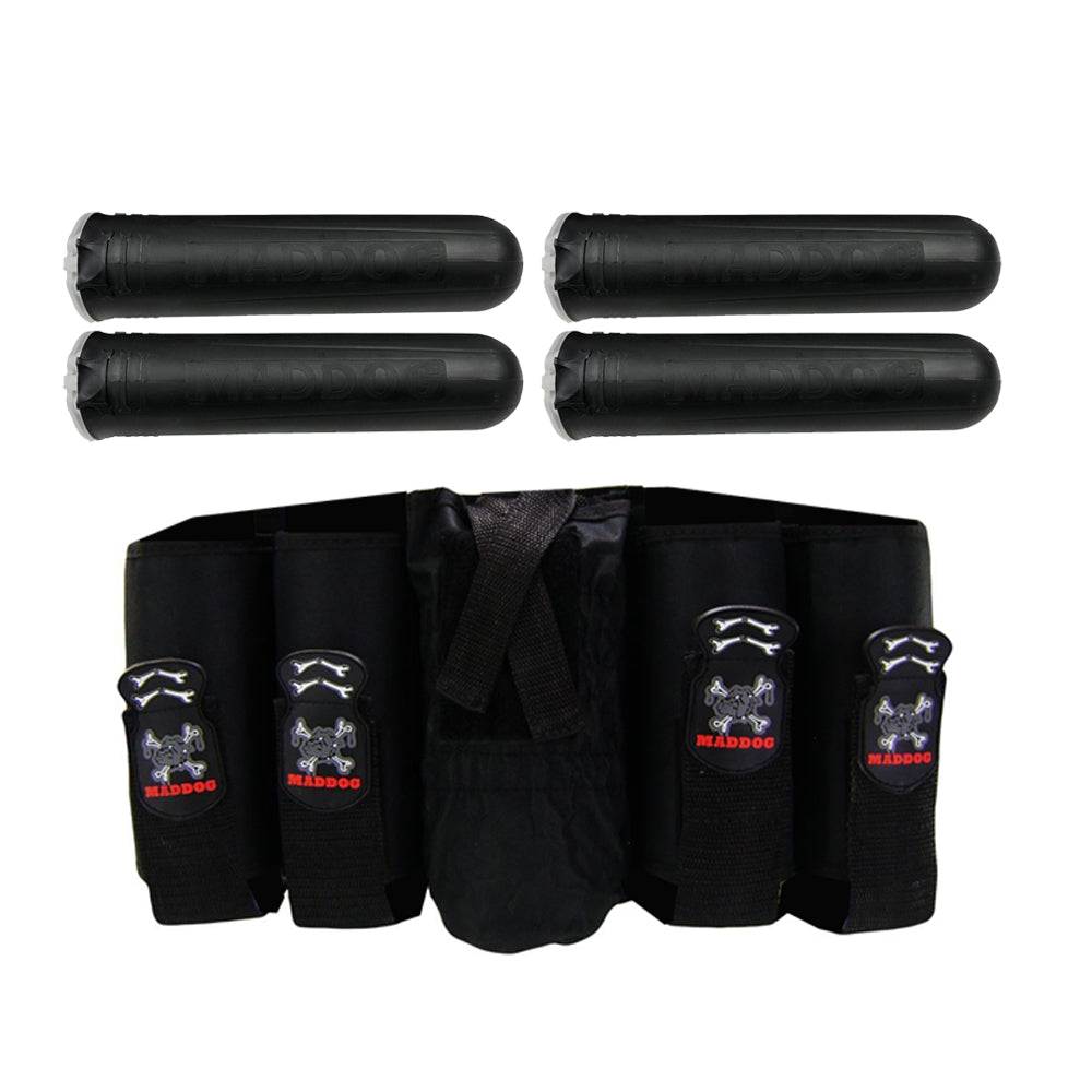 Maddog 4+1 Vertical Paintball Harness Maddog