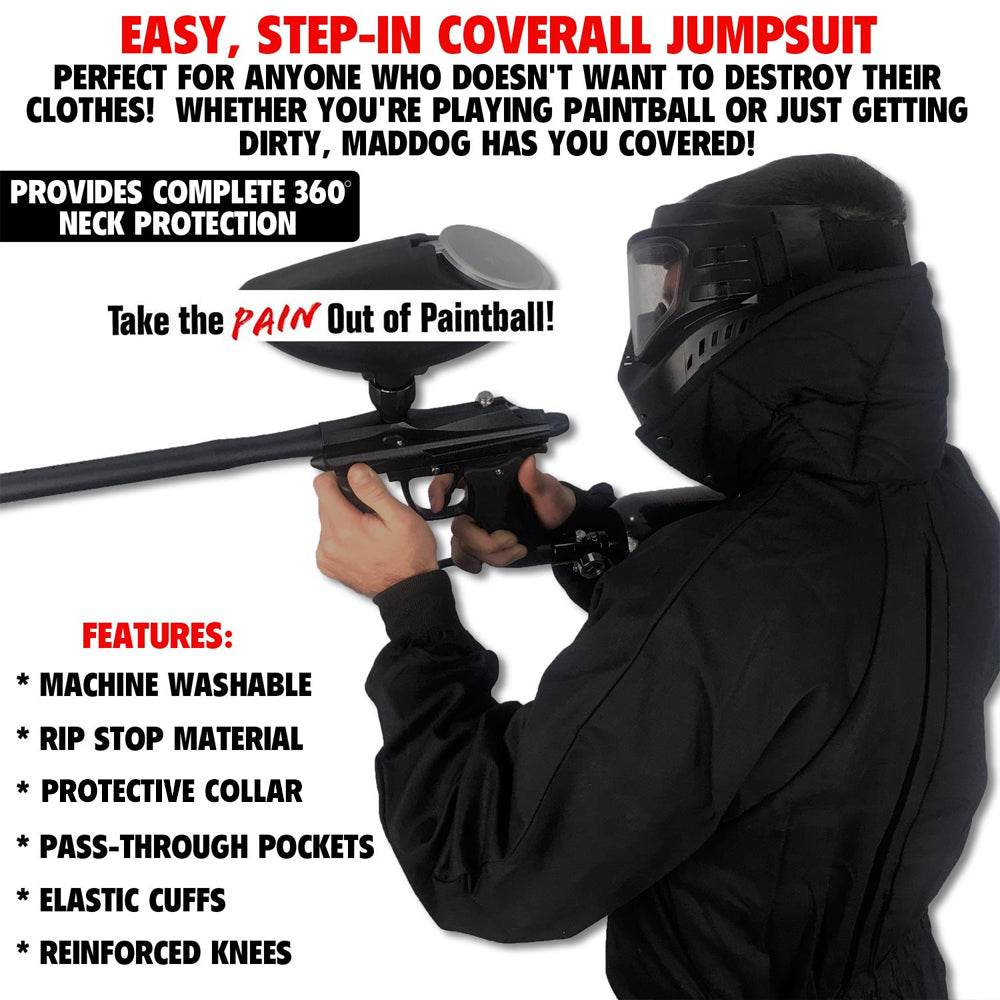 Maddog Tactical Paintball Rip Stop Coverall Jumpsuit Maddog