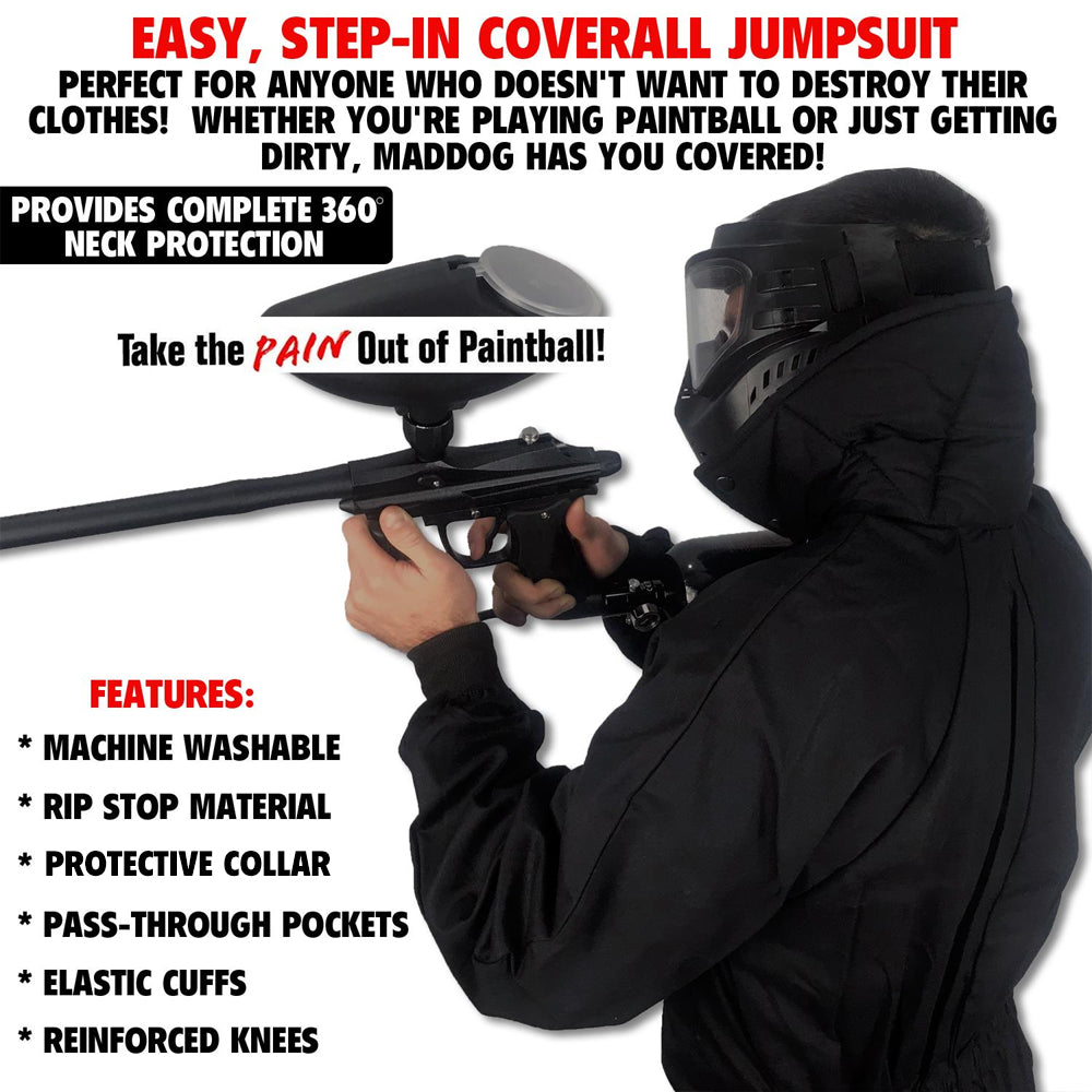 CLEARANCE Maddog Tactical Paintball Rip Stop Coverall Jumpsuit - OPEN BOX / Limited Use